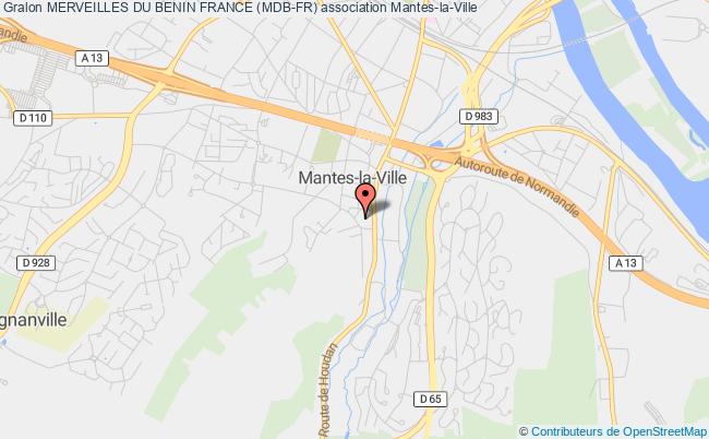 plan association Merveilles Du Benin France (mdb-fr) Mantes-la-Ville