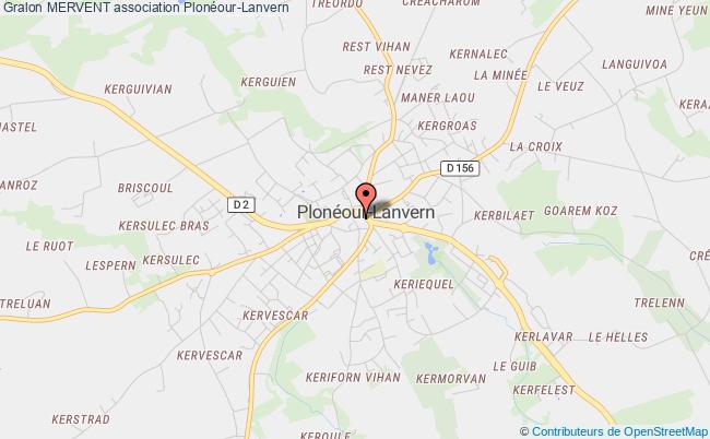 plan association Mervent Plonéour-Lanvern