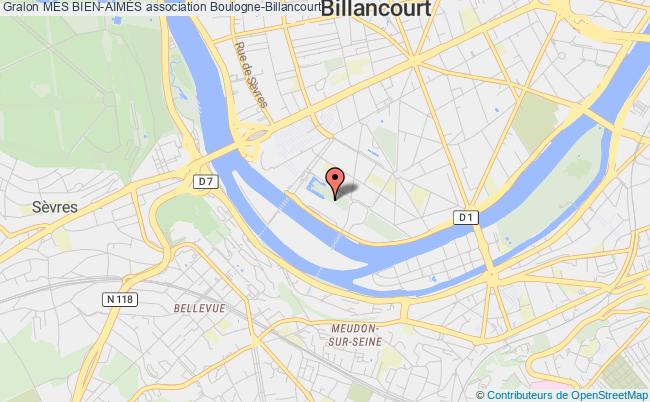 plan association Mes Bien-aimÉs Boulogne-Billancourt