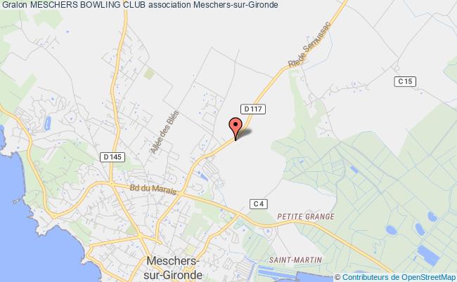 plan association Meschers Bowling Club Meschers-sur-Gironde