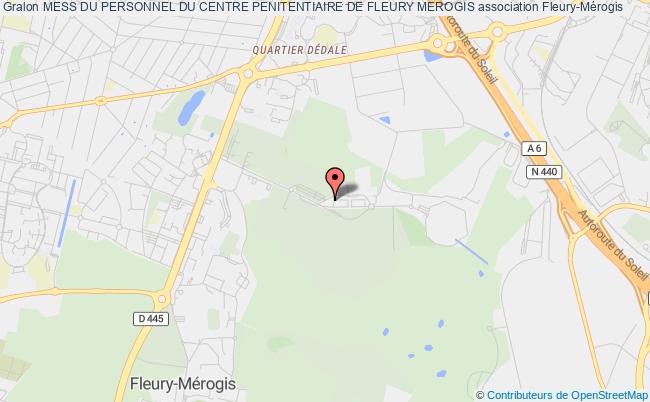plan association Mess Du Personnel Du Centre Penitentiaire De Fleury Merogis Fleury-Mérogis