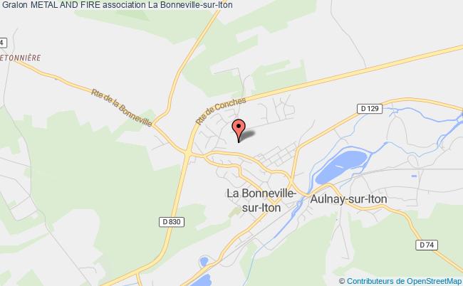 plan association Metal And Fire Bonneville-sur-Iton