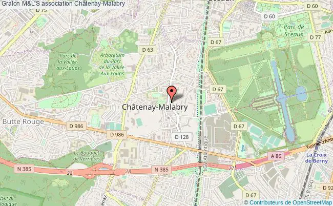plan association M&l's Châtenay-Malabry