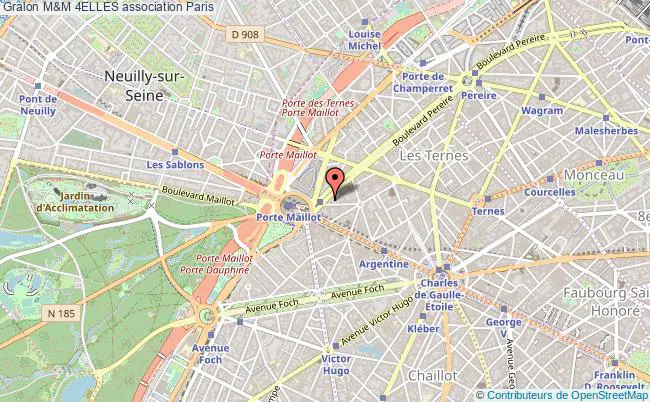 plan association M&m 4elles Paris