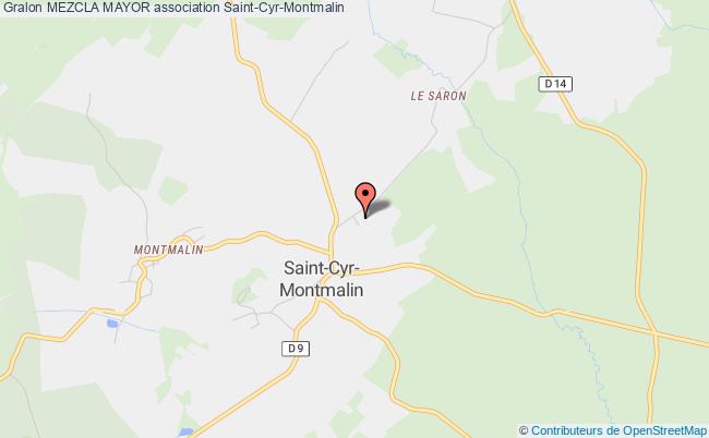 plan association Mezcla Mayor Saint-Cyr-Montmalin