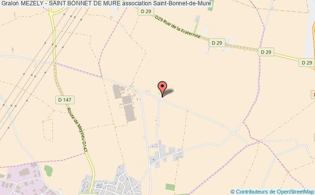 MEZELY - SAINT BONNET DE MURE