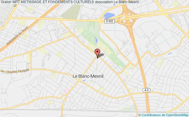plan association Mfc Metissage Et Fondements Culturels Blanc-Mesnil