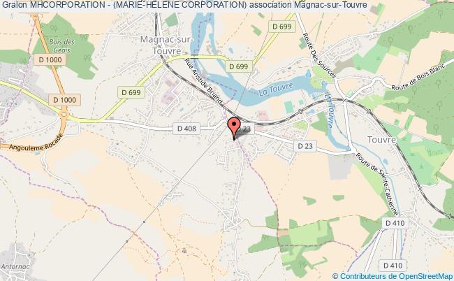 plan association Mhcorporation - (marie-helene Corporation) Magnac-sur-Touvre