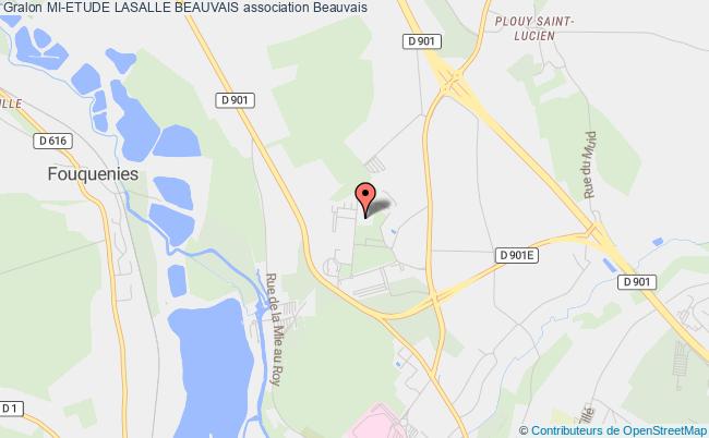 plan association Mi-etude Lasalle Beauvais Beauvais