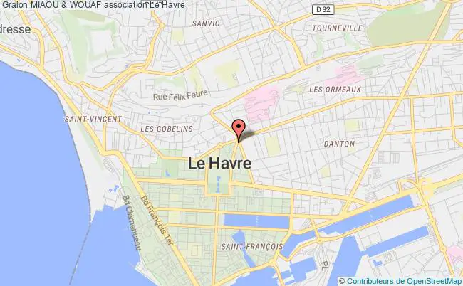 plan association Miaou & Wouaf Havre