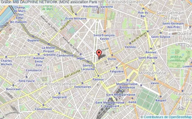 plan association Mib Dauphine Network (mdn) Paris
