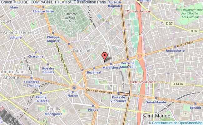 plan association Micose, Compagnie Theatrale Paris