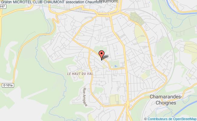 plan association Microtel Club Chaumont CHAUMONT
