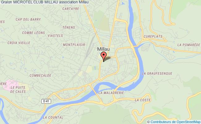 plan association Microtel Club Millau Millau
