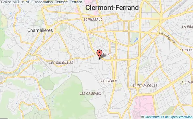 plan association Midi Minuit Clermont-Ferrand