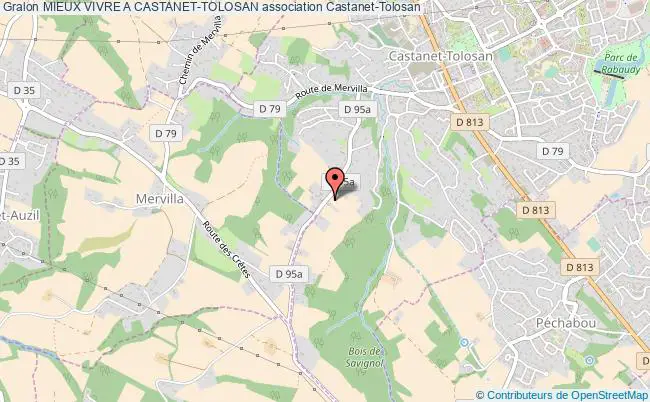 plan association Mieux Vivre A Castanet-tolosan Castanet-Tolosan