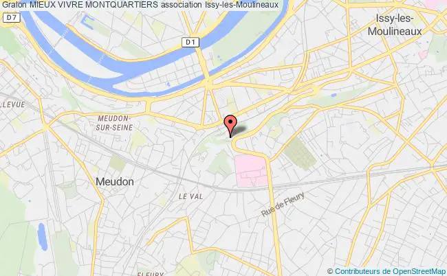 plan association Mieux Vivre Montquartiers Issy-les-Moulineaux