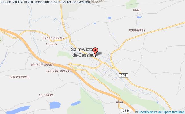 plan association Mieux Vivre Saint-Victor-de-Cessieu