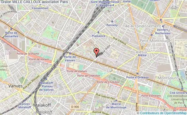 plan association Mille Cailloux Paris