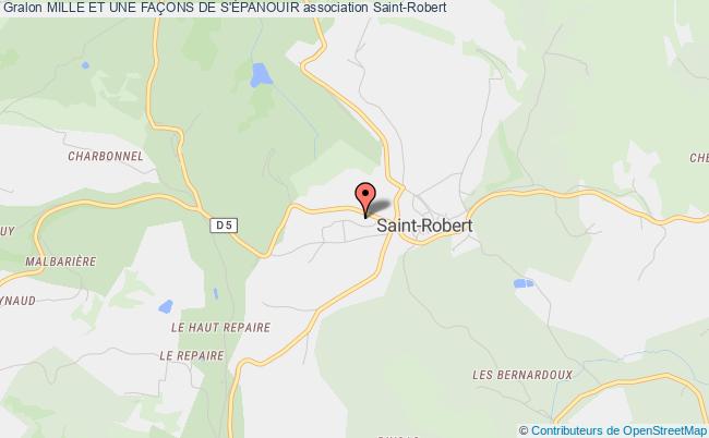 plan association Mille Et Une FaÇons De S'Épanouir Saint-Robert