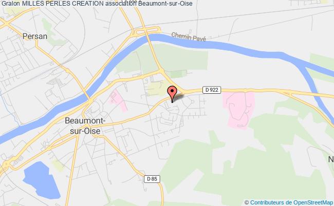 plan association Milles Perles Creation Beaumont-sur-Oise