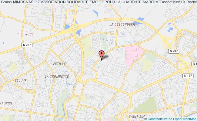 plan association Mimosa Ase17 Association SolidaritÉ Emploi Pour La Charente-maritime La    Rochelle