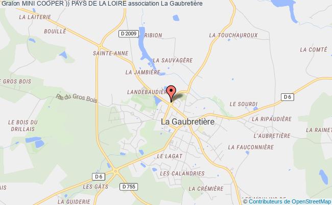 plan association Mini Cooper )) Pays De La Loire Gaubretière