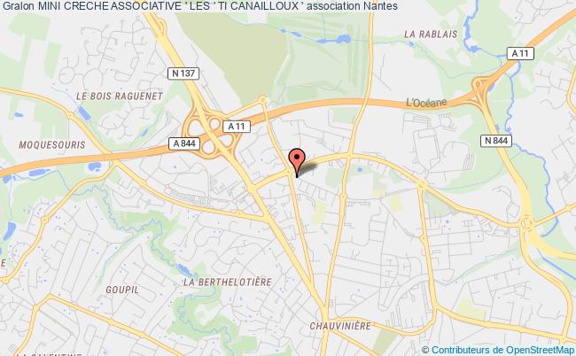 plan association Mini Creche Associative ' Les ' Ti Canailloux ' Nantes