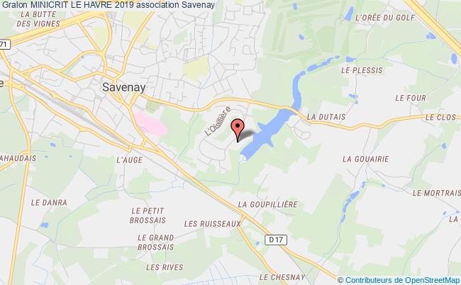 plan association Minicrit Le Havre 2019 Savenay