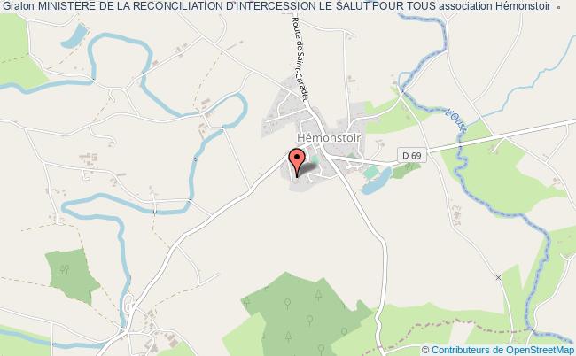 MINISTERE DE LA RECONCILIATION D'INTERCESSION LE SALUT POUR TOUS