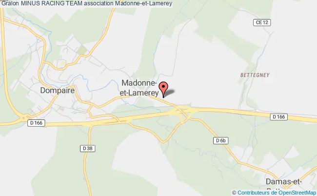 plan association Minus Racing Team Madonne-et-Lamerey