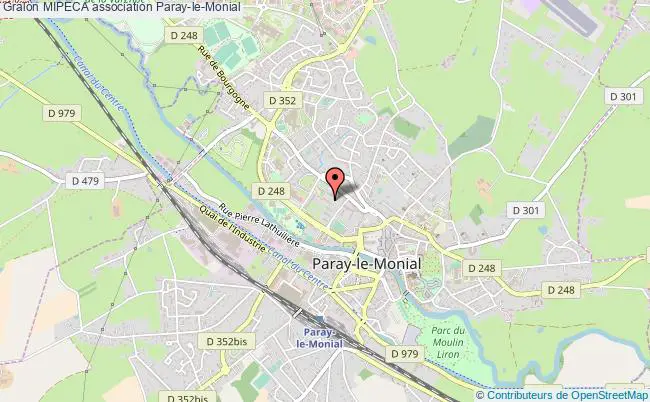 plan association Mipeca Paray-le-Monial
