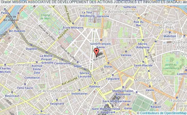 plan association Mission Associative De Developpement Des Actions Judicieuses Et Innovantes (madaji) Paris