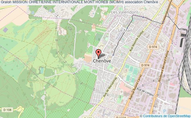 plan association Mission Chretienne Internationale Mont Horeb (mcimh) Chenôve