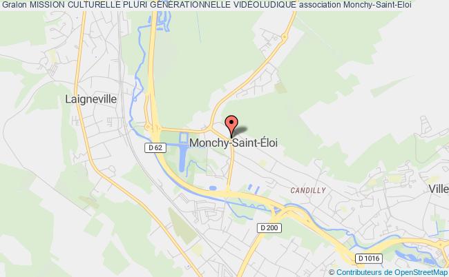 plan association Mission Culturelle Pluri GÉnÉrationnelle VidÉoludique Monchy-Saint-Éloi