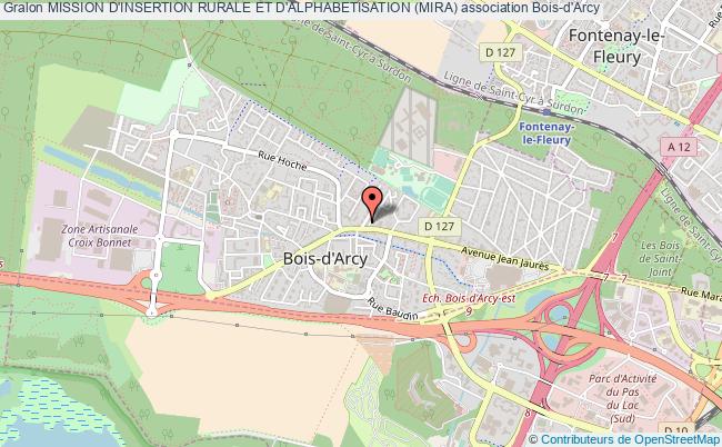 plan association Mission D'insertion Rurale Et D'alphabetisation (mira) Bois-d'Arcy