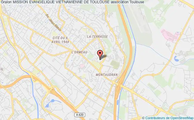 plan association Mission Evangelique Vietnamienne De Toulouse Toulouse