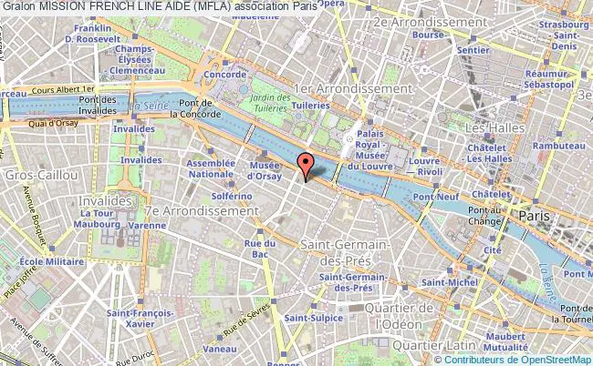 plan association Mission French Line Aide (mfla) PARIS