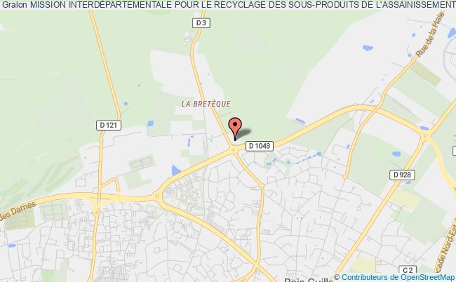 plan association Mission InterdÉpartementale Pour Le Recyclage Des Sous-produits De L'assainissement En Agriculture Bois-Guillaume Cedex