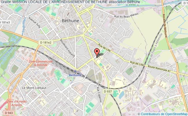 MISSION LOCALE DE L'ARRONDISSEMENT DE BETHUNE