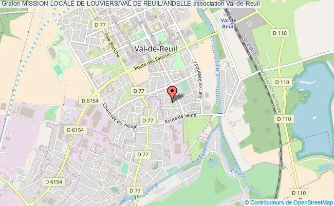 plan association Mission Locale De Louviers/val De Reuil/andelle Val-de-Reuil