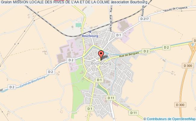 plan association Mission Locale Des Rives De L'aa Et De La Colme Bourbourg