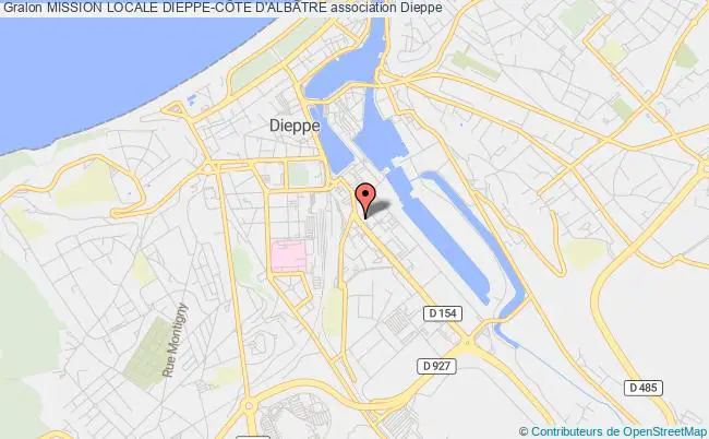 plan association Mission Locale Dieppe-cÔte D'albÂtre Dieppe