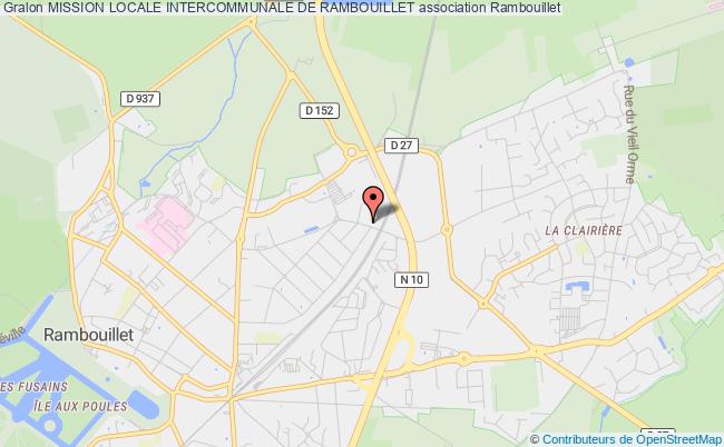 plan association Mission Locale Intercommunale De Rambouillet Rambouillet