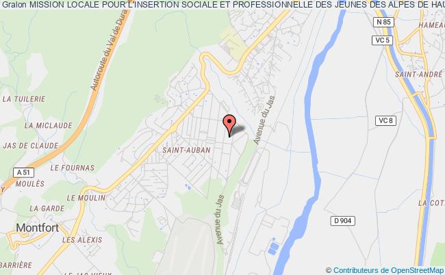 MISSION LOCALE POUR L'INSERTION SOCIALE ET PROFESSIONNELLE DES JEUNES DES ALPES DE HAUTE-PROVENCE