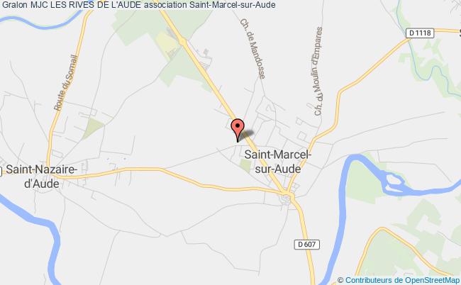 plan association Mjc Les Rives De L'aude Saint-Marcel-sur-Aude