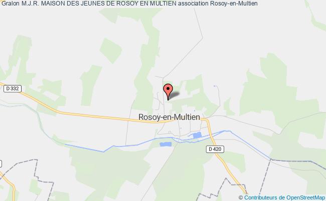 plan association M.j.r. Maison Des Jeunes De Rosoy En Multien Rosoy-en-Multien