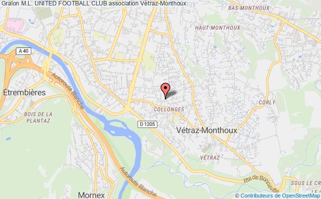 plan association M.l. United Football Club Vétraz-Monthoux