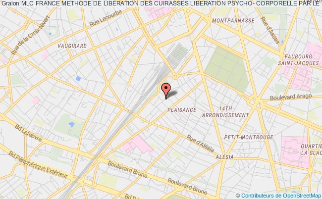 plan association Mlc France Methode De Liberation Des Cuirasses Liberation Psycho- Corporelle Par Le Mouvement Paris