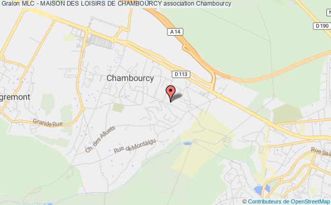 plan association Mlc - Maison Des Loisirs De Chambourcy Chambourcy